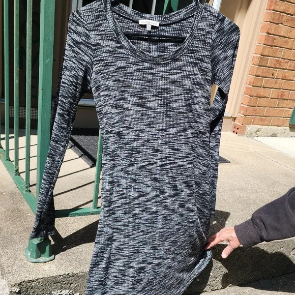 Charlotte Russe Dresses | Charlotte Russe Black and Gray Bodycon Dress | Color: Black/Gray | Size: Xs | Jamdon15's Closet